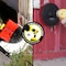 Drill Brush Power Scrubber By Useful Products 5 in W 5 in L Brush, Red 5in-Red-Orig-RdBlk - alternate 2